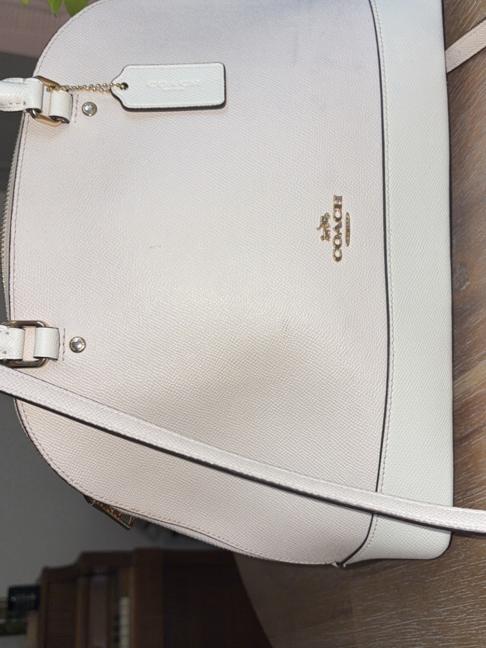 Coach Sierra Satchel with crossgrain leather and polished gold-tone hardware - Picture 2 of 9